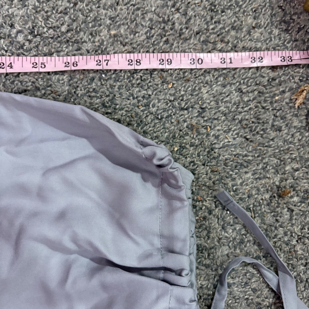 Dip Women's Gray Cargo Jogger Pants Size L‎ Drawstring Waist Elastic Cuffs New - Picture 6 of 12
